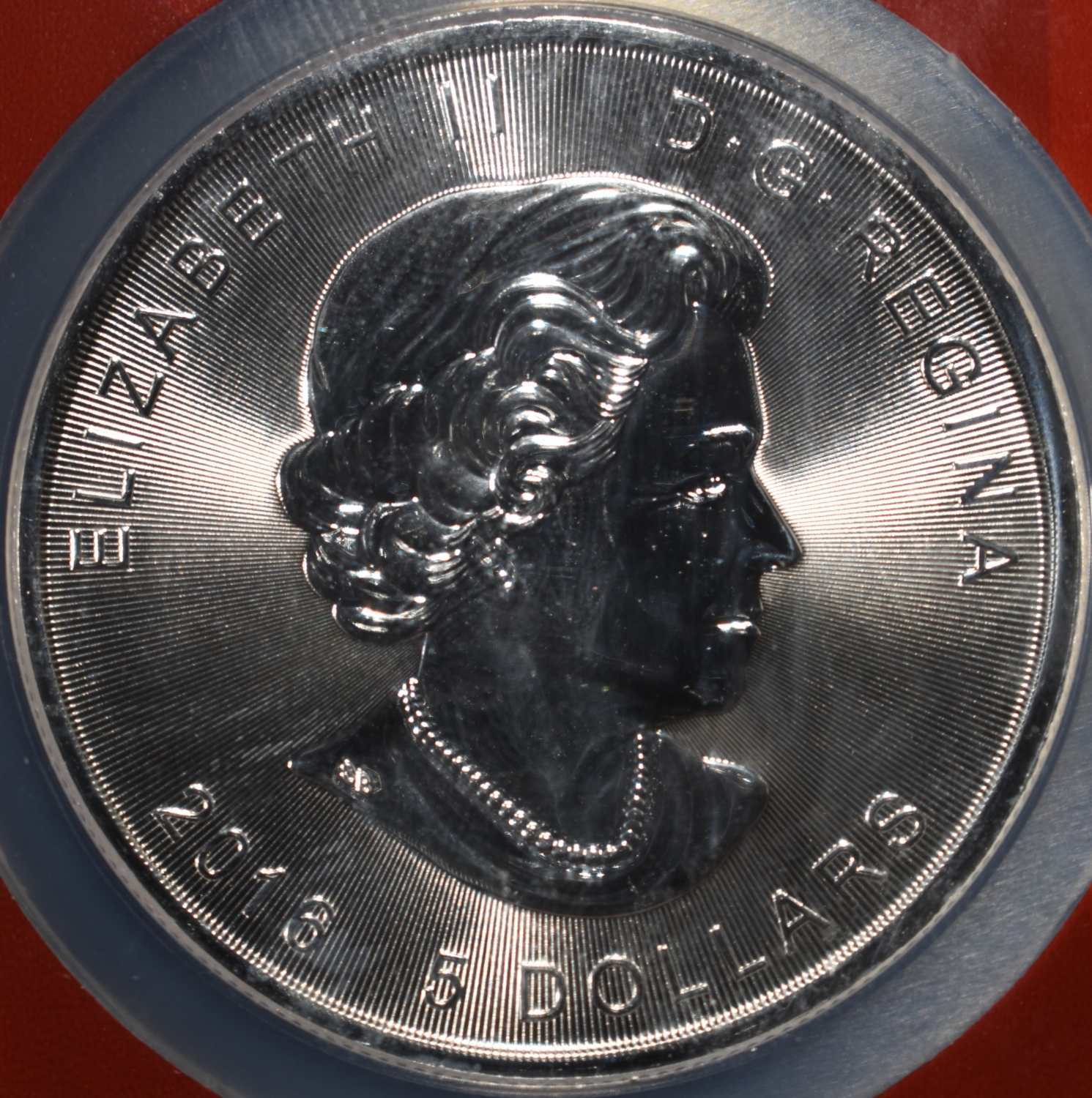 2016 1 OZ SILVER CANADA SUPERMAN NGC MS-69