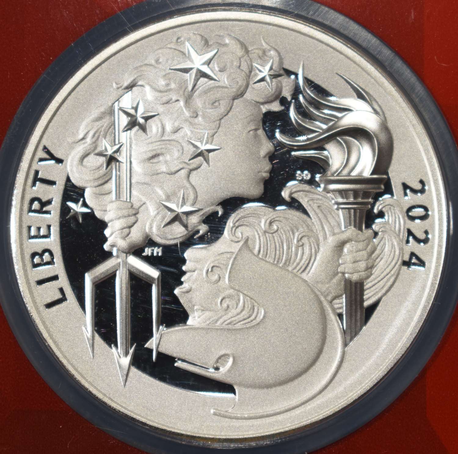 2024-P LIB & BRIT 1 OZ SILVER NGC PF69 UCAM