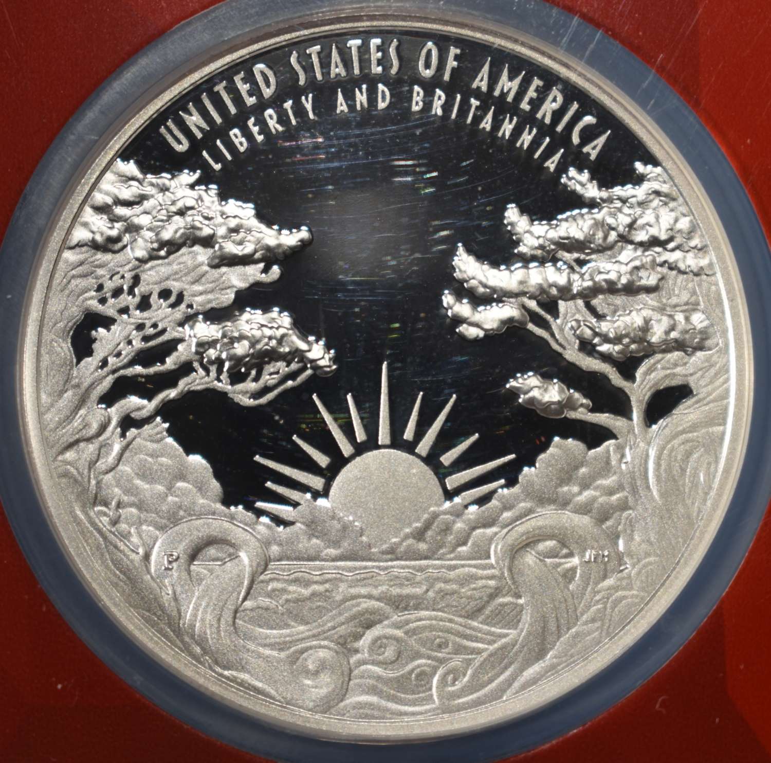 2024-P LIB & BRIT 1 OZ SILVER NGC PF69 UCAM