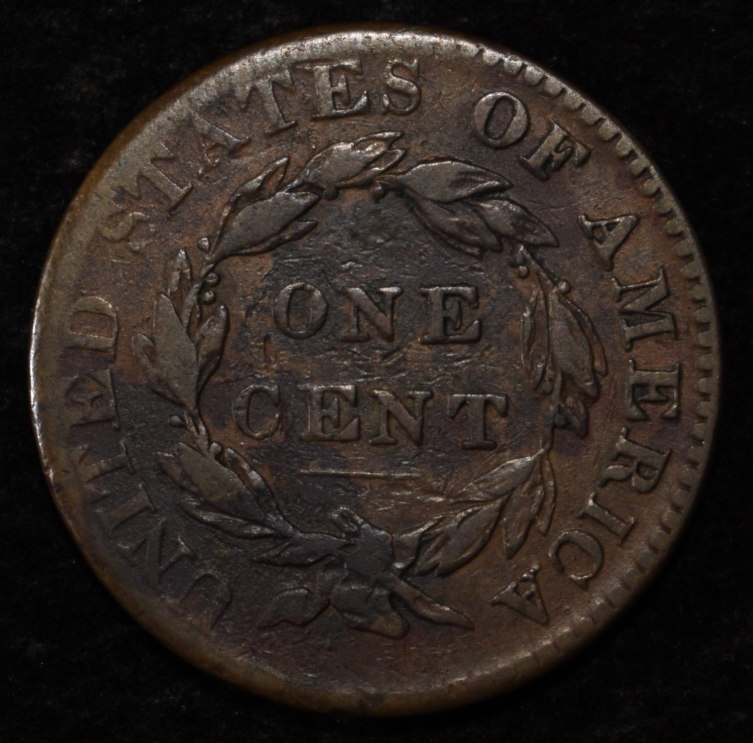 1825 LARGE CENT FINE