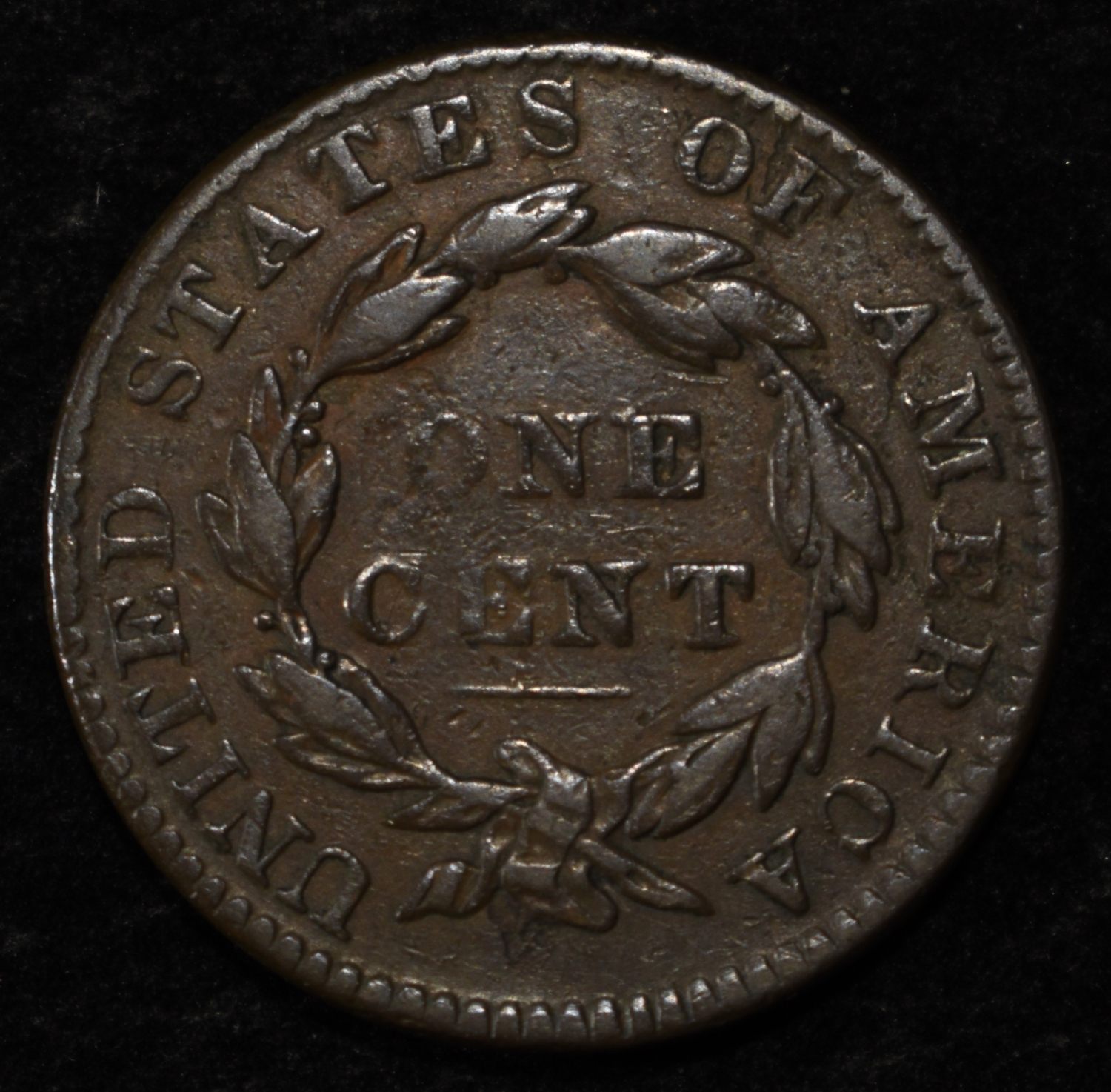 1831 LARGE CENT VF