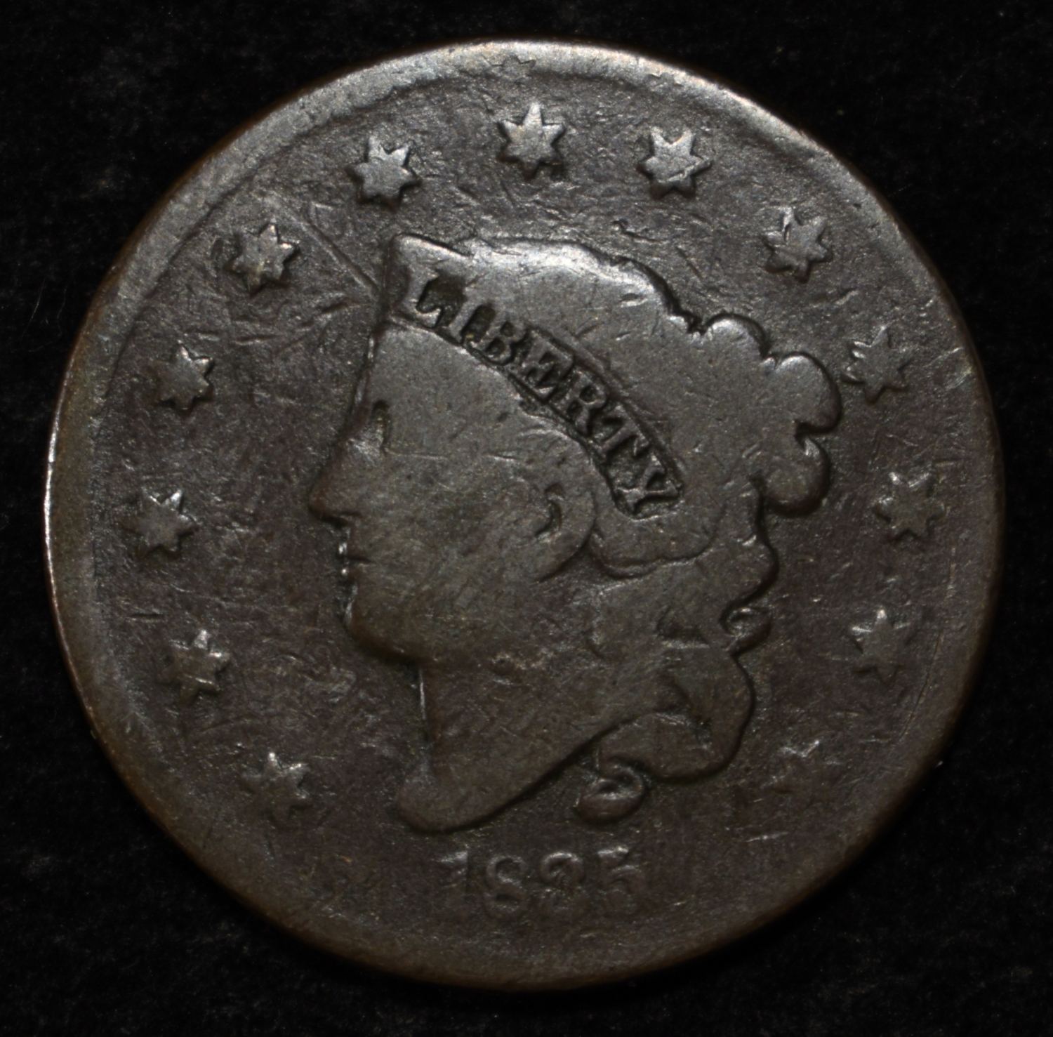 1835 LARGE CENT GOOD