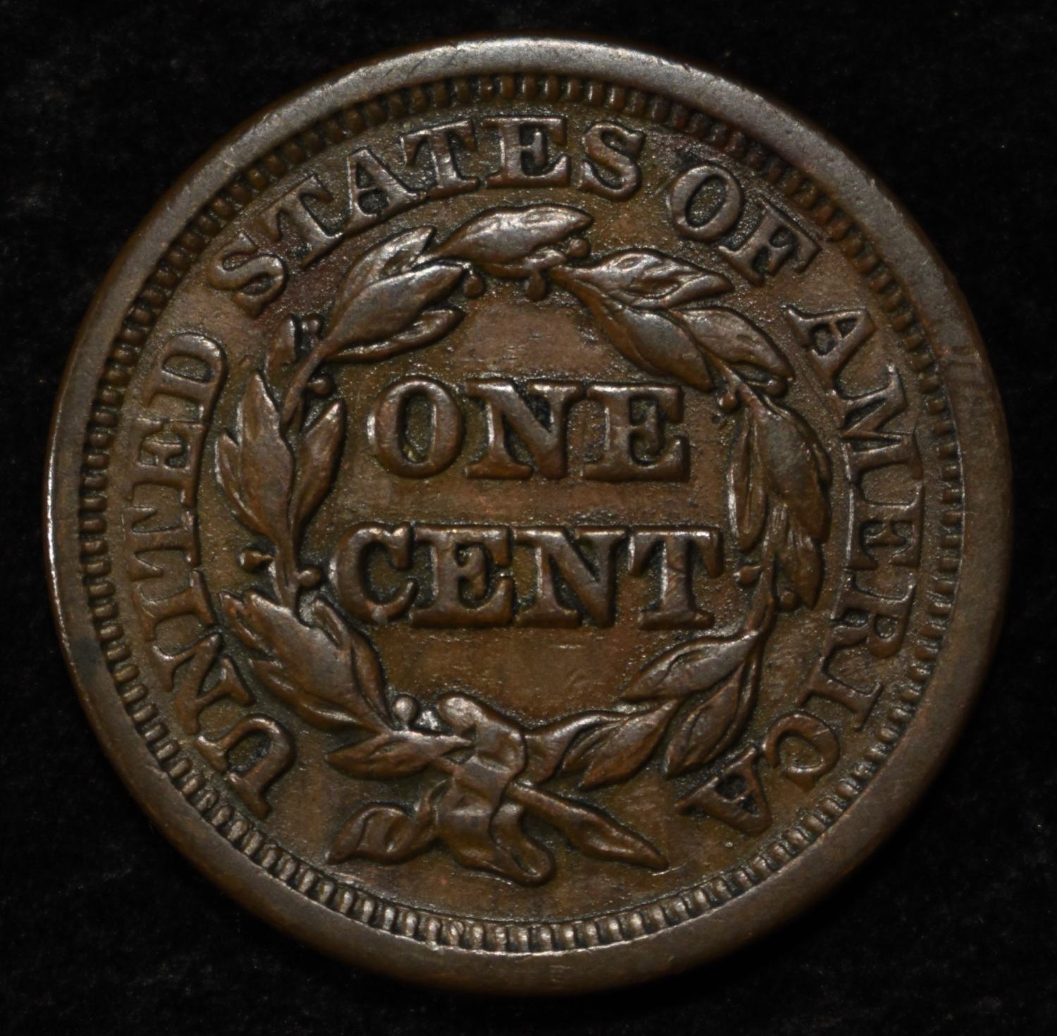 1846 LARGE CENT CH AU