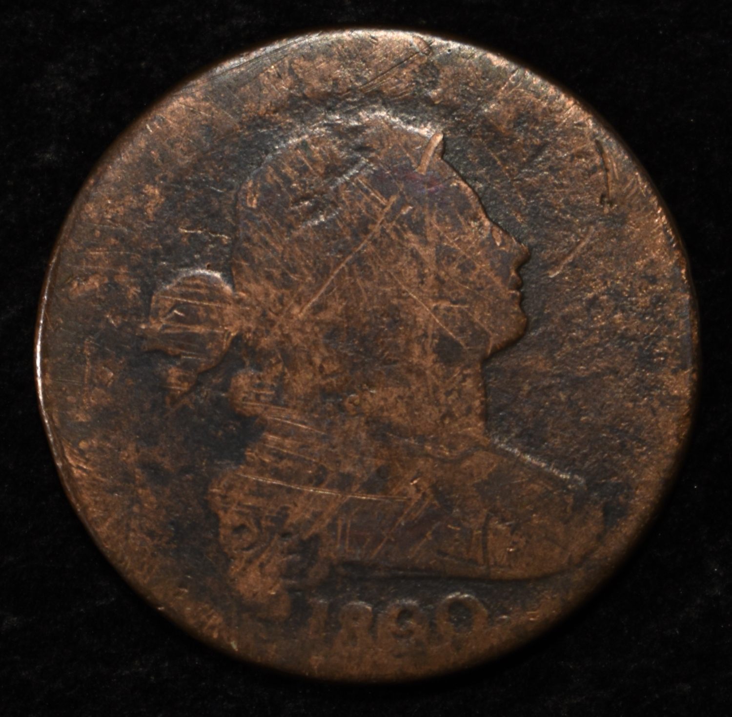 1800/79 LARGE CENT AG