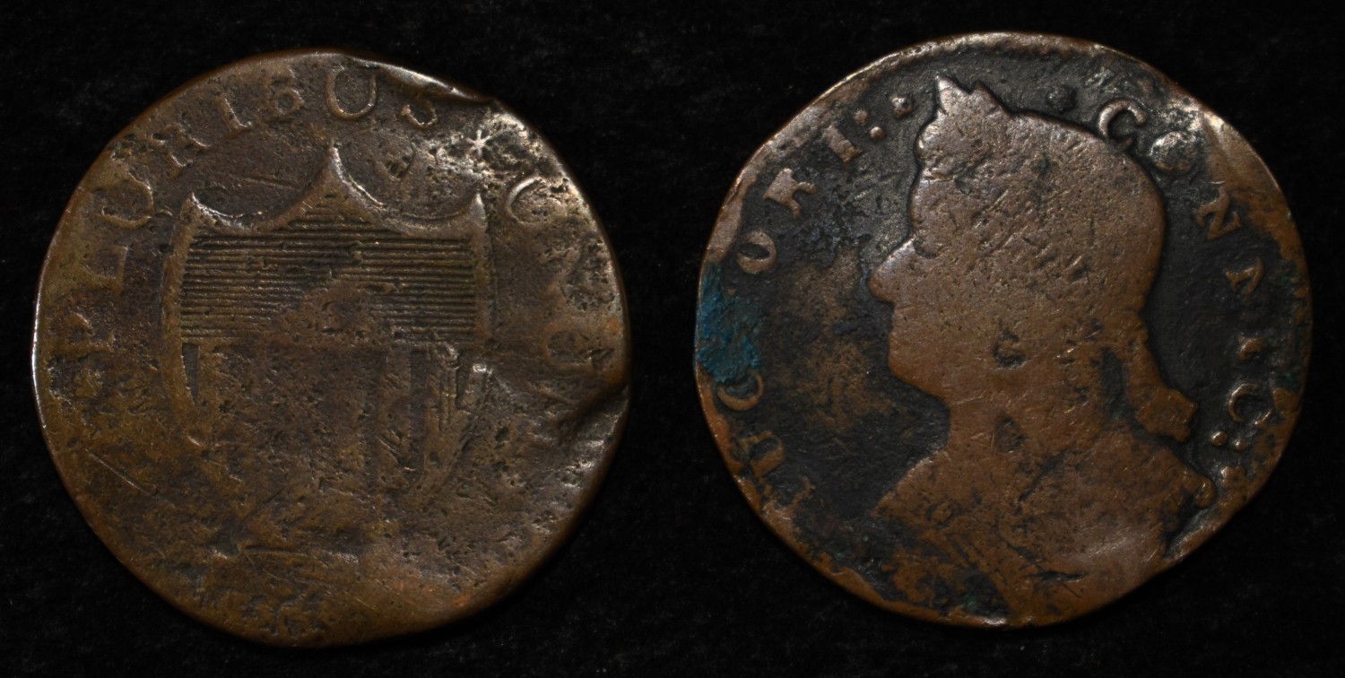 NEW JERSEY & CONNECTICUT COLONIAL COINS