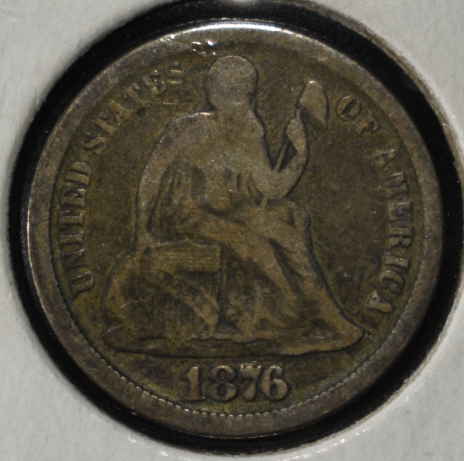 1876-CC LIBERTY SEATED DIME