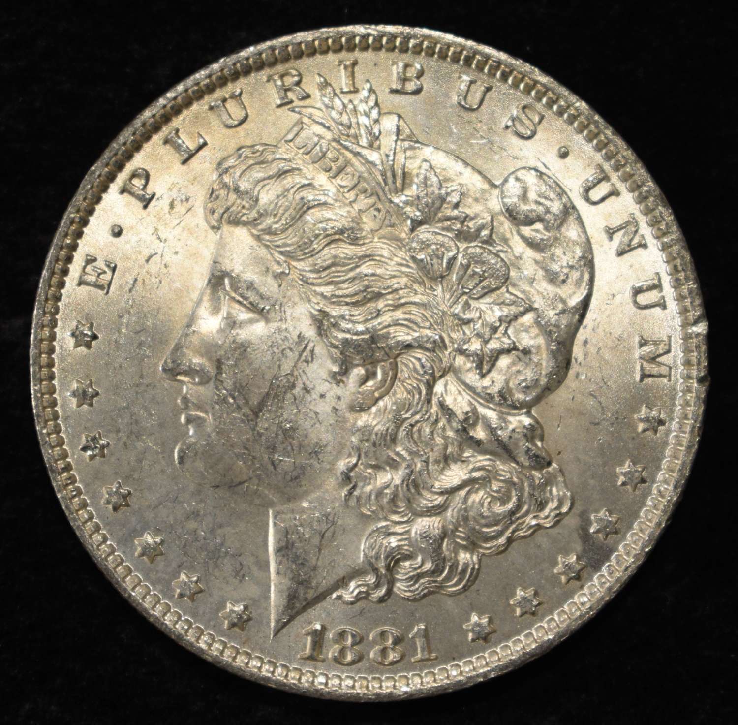 1881-O MORGAN DOLLAR BU