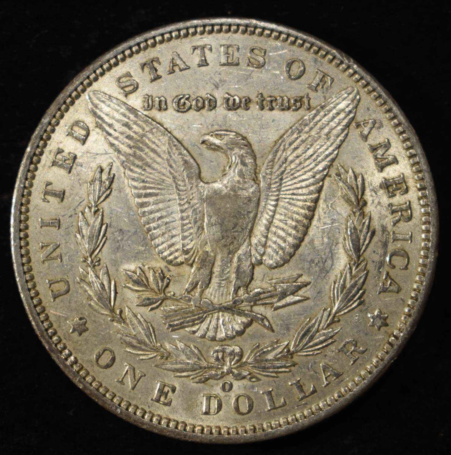 1886-O MORGAN DOLLAR XF/AU