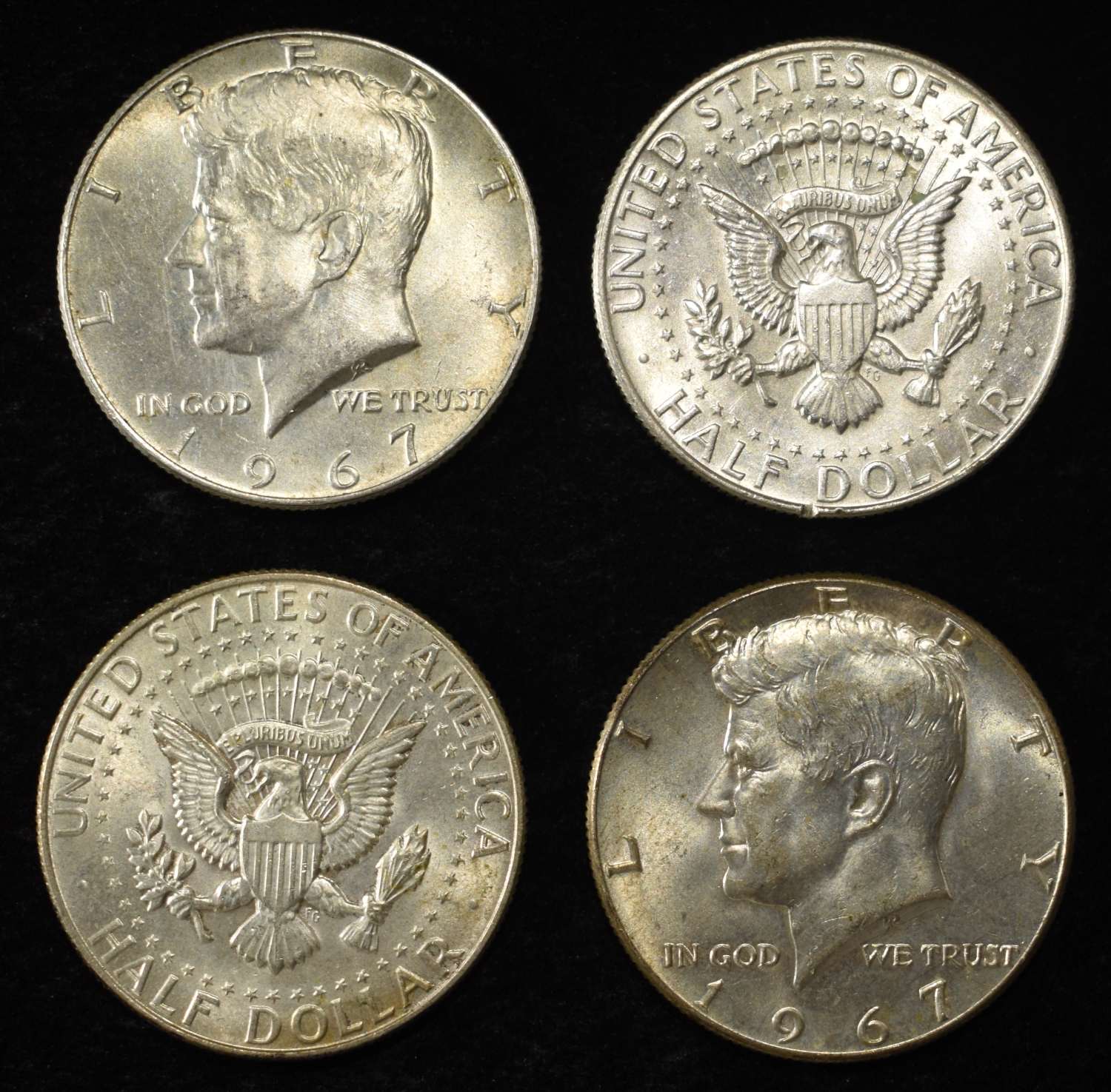 (20) 40% SILVER KENNEDY HALF DOLLARS