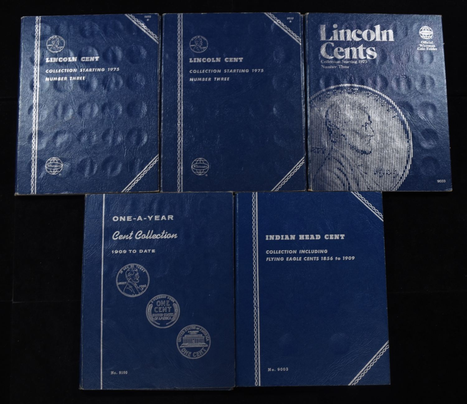 INDIAN & (4) LINCOLN CENTS COLLECTION