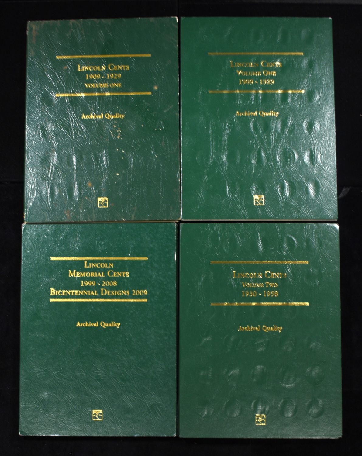 (4) LINCOLN CENTS COLLECTION
