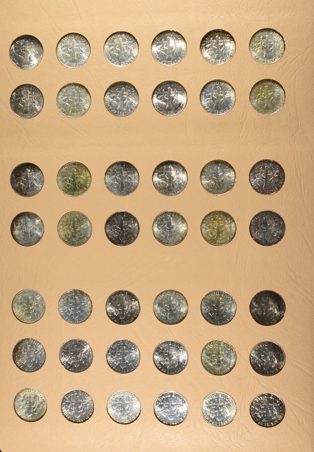 ROOSEVELT DIMES COLLECTION