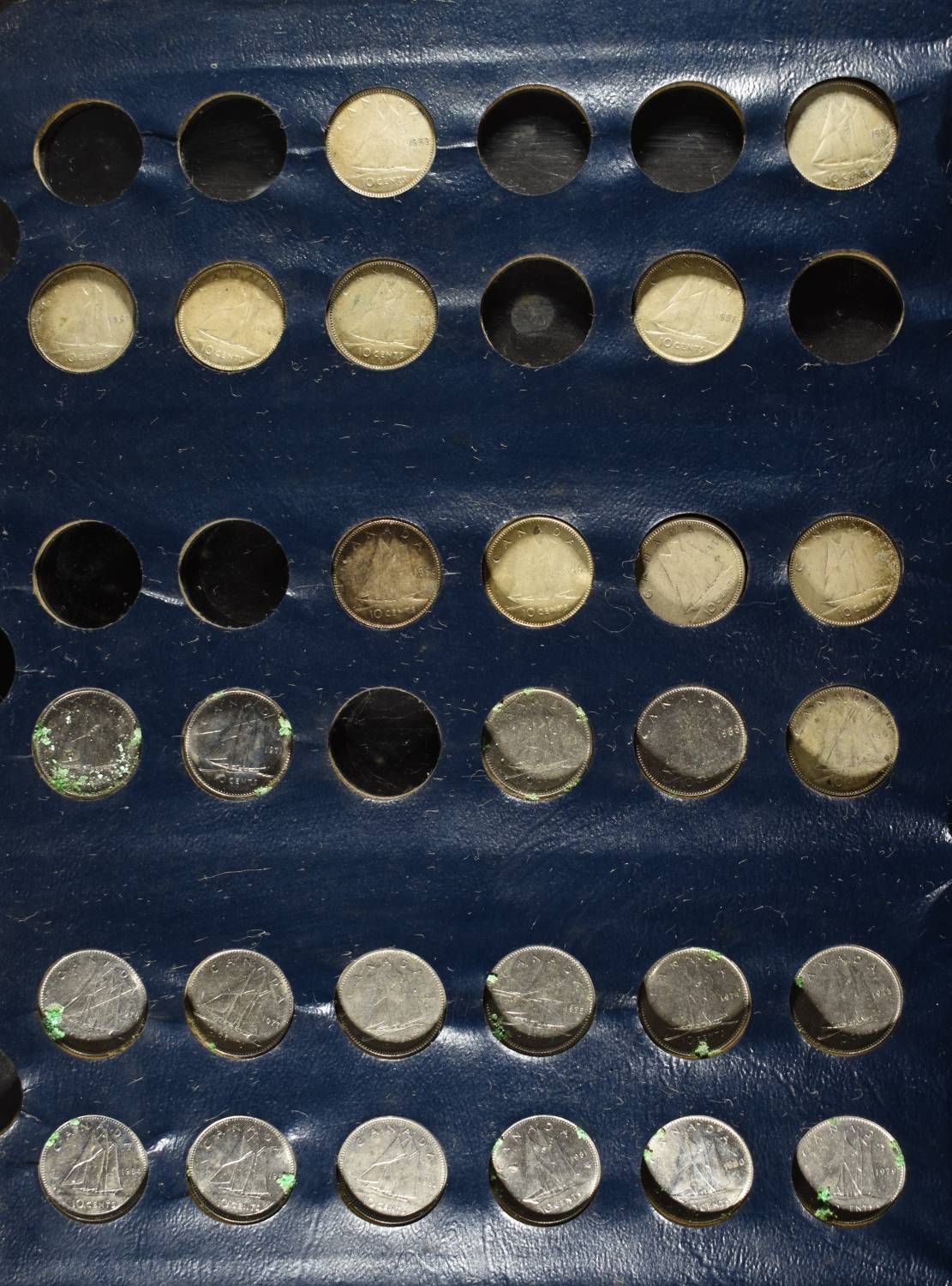 CANADIAN TEN CENTS COLLECTION