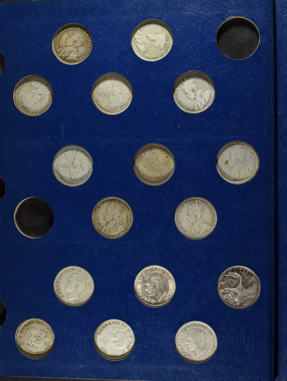 CANADIAN 25 CENTS COLLECTION