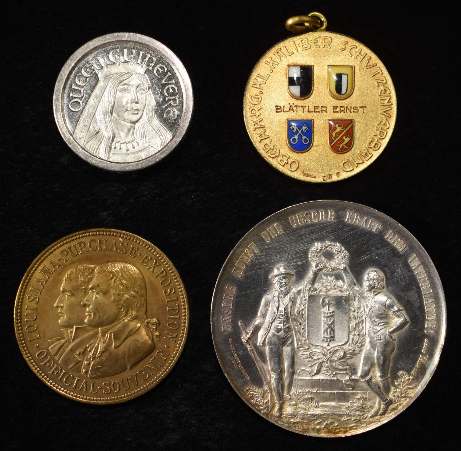 (50) MISC. TOKENS AND MEDALS