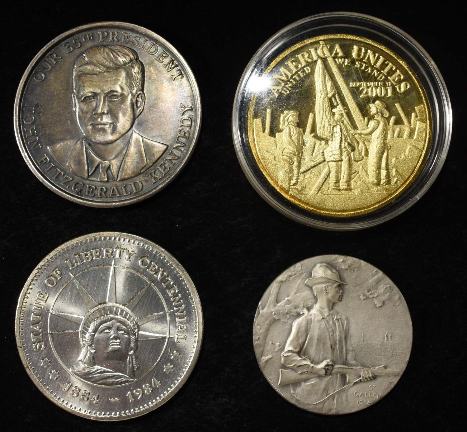 (50) MISC. TOKENS AND MEDALS