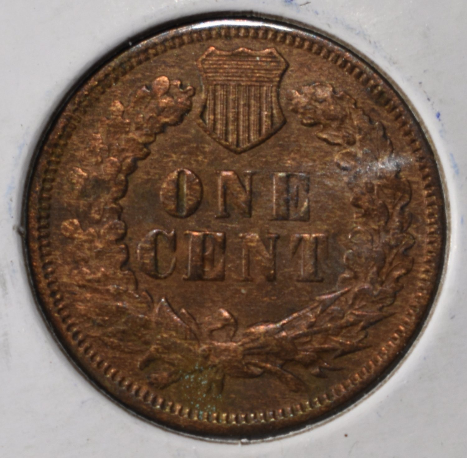 1872 INDIAN CENT VF/XF