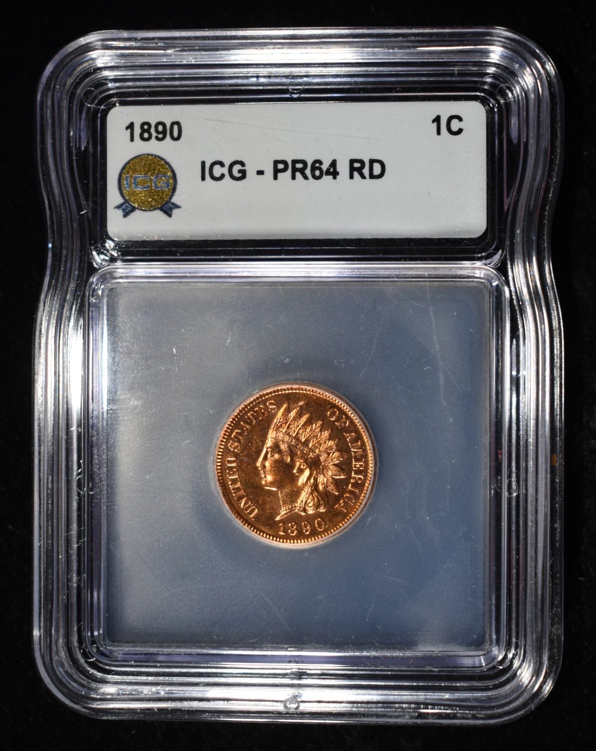 1890 INDIAN CENT ICG PR64RD