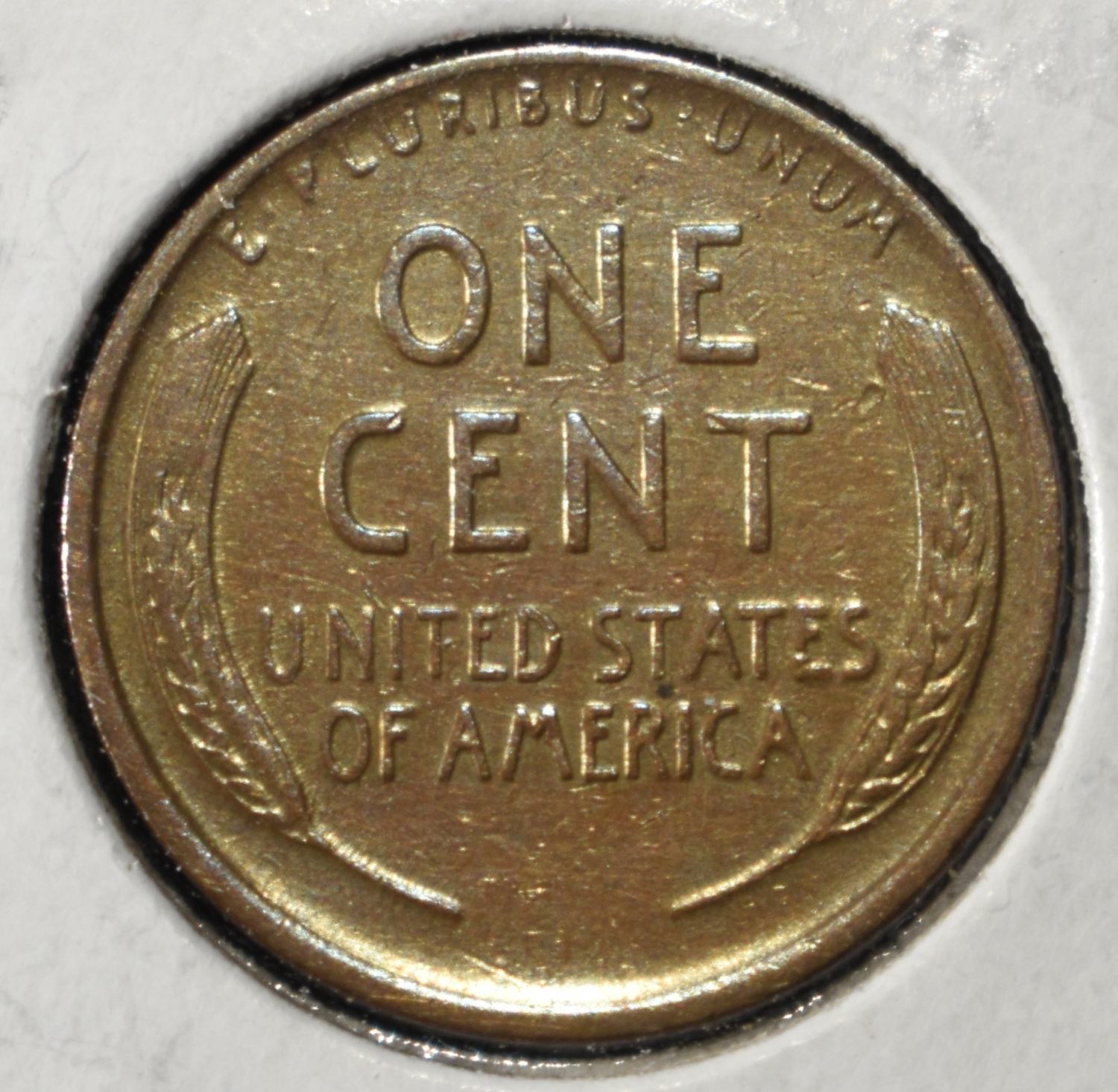 1921 WHEAT CENT BU