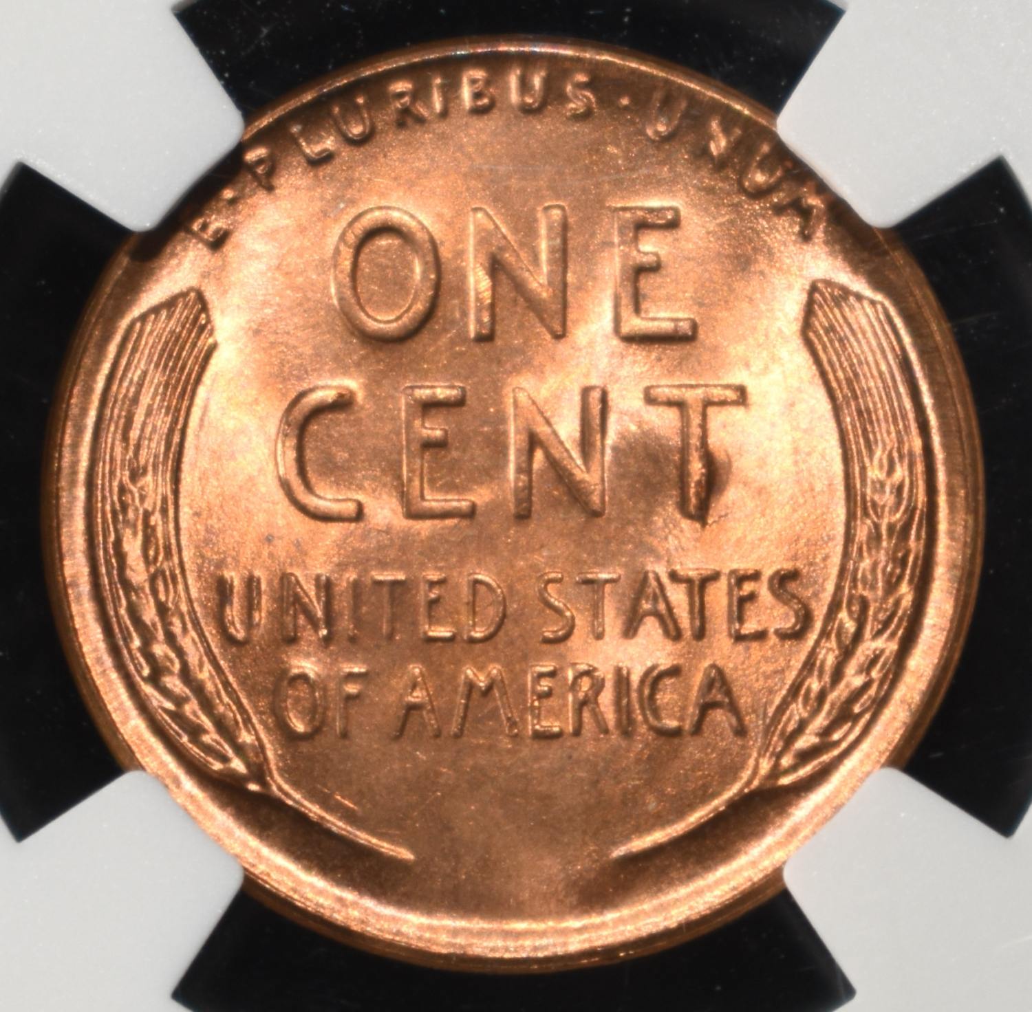 1955 WHEAT CENT NGC MS66 RD