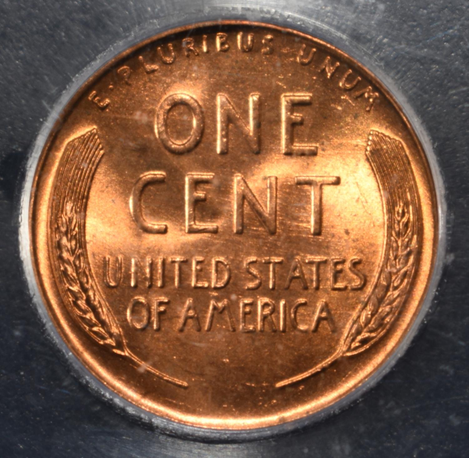 1956-D WHEAT CENT ICG MS67 RD