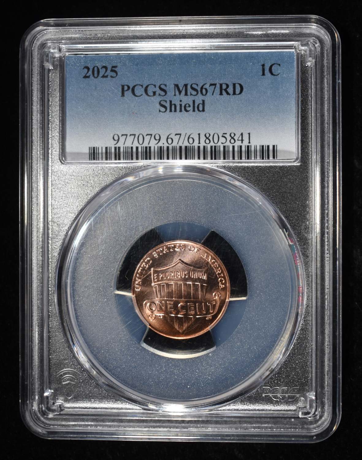 2025 SHIELD CENT PCGS MS67RD
