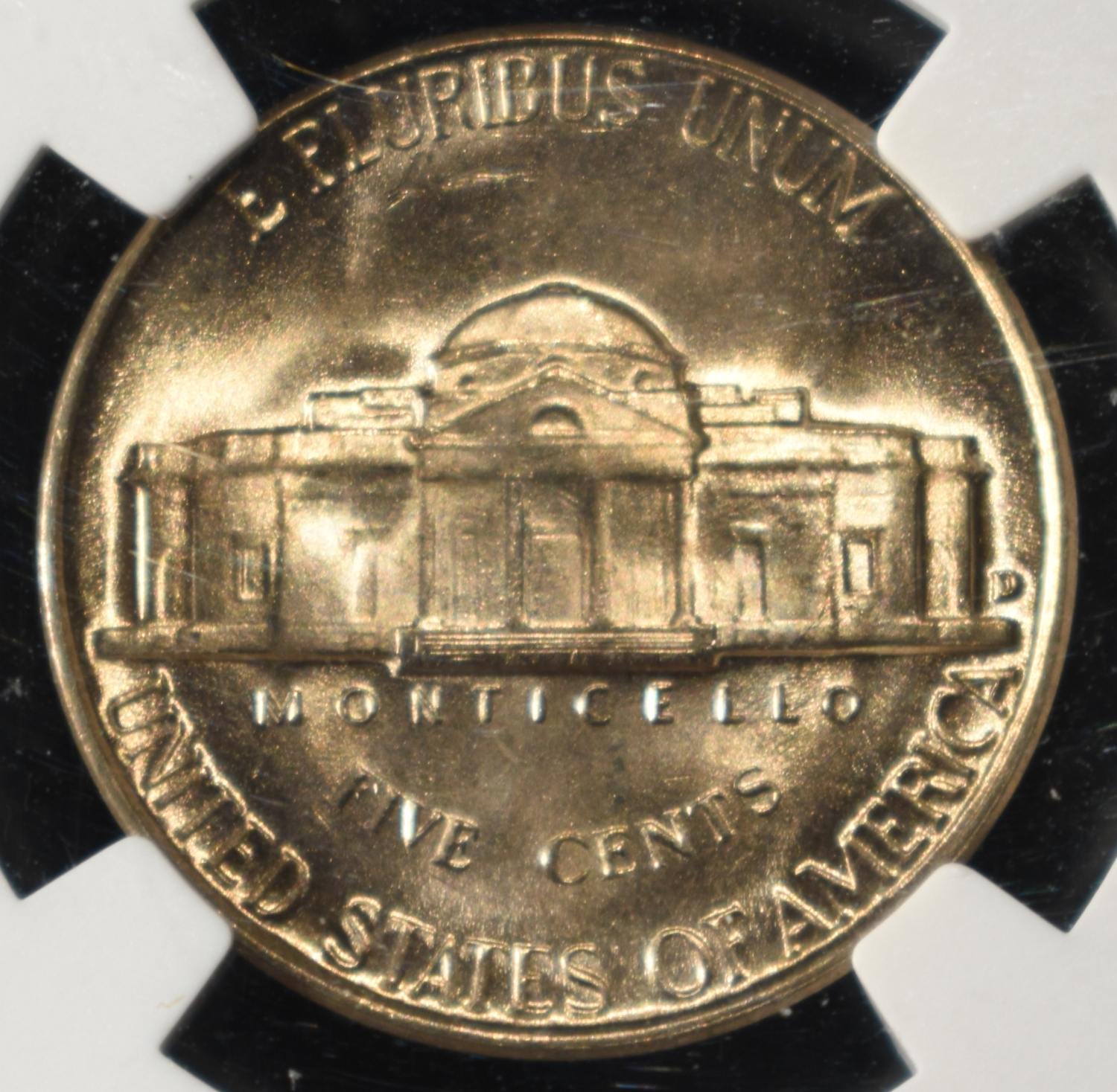 1948-D JEFFERSON NICKEL NGC MS67
