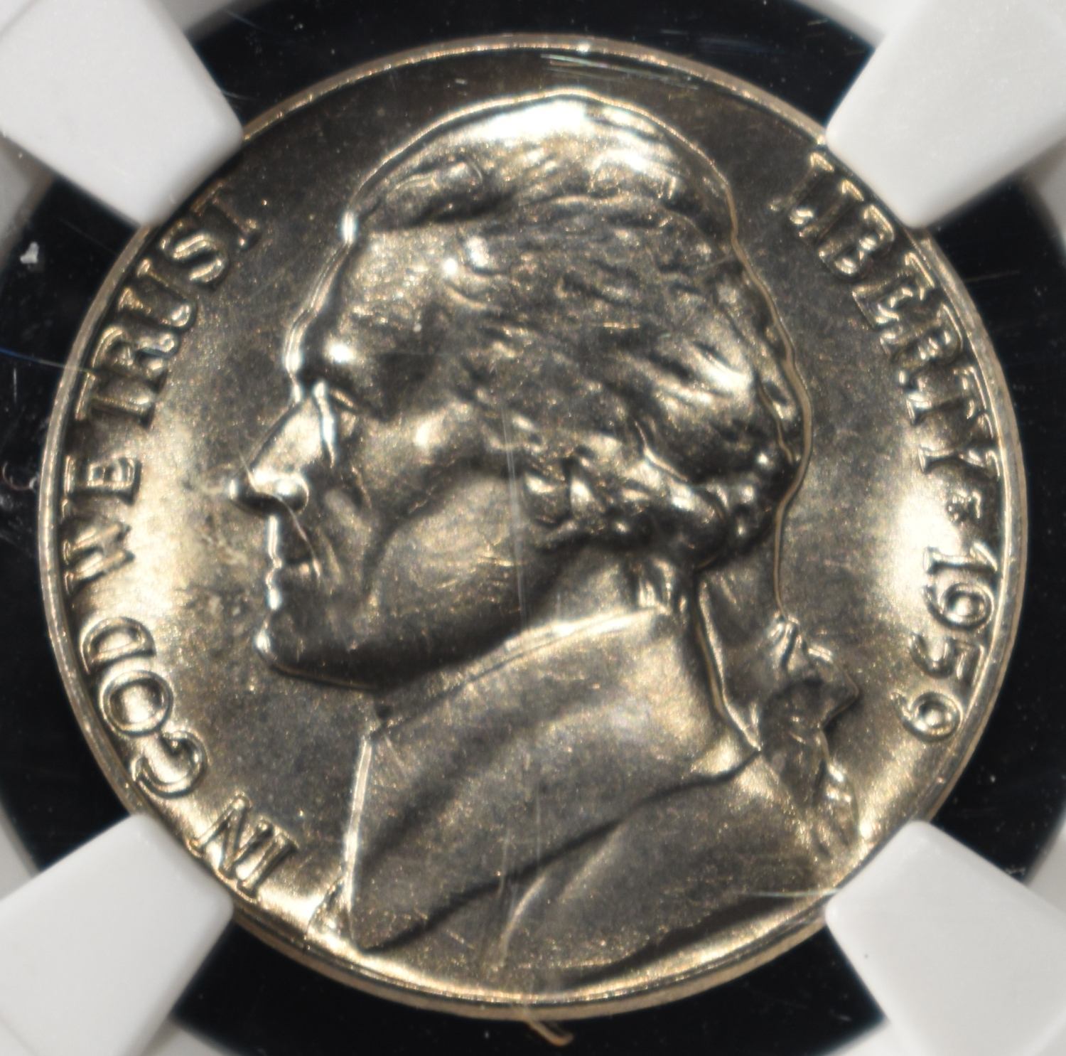 1959 JEFFERSON NICKEL NGC MS67