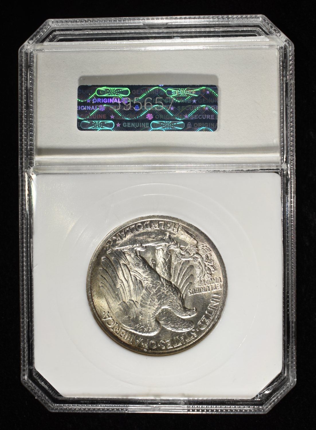 1917 WALKING HALF DOLLAR PCI SUPERB GEM BU