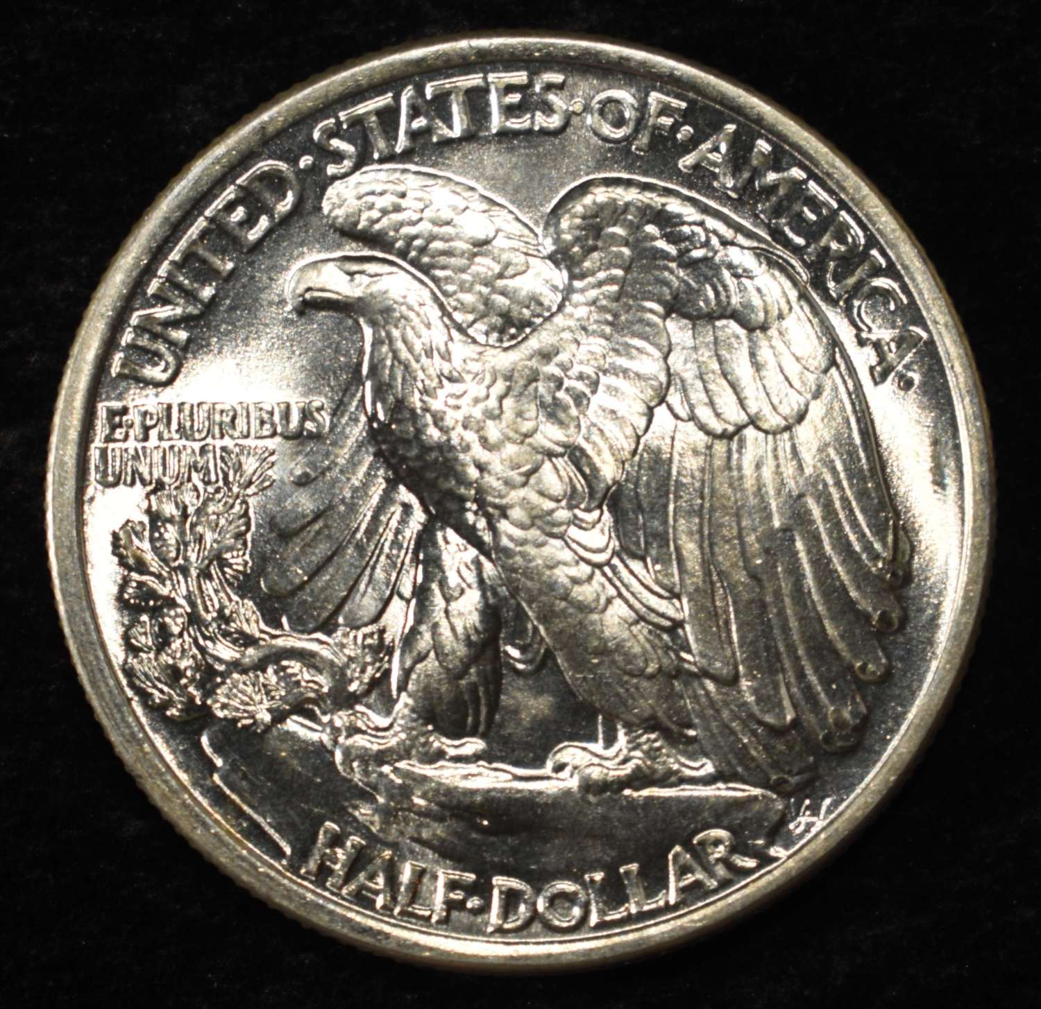 1937 WALKING LIBERTY HALF DOLLAR GEM BU