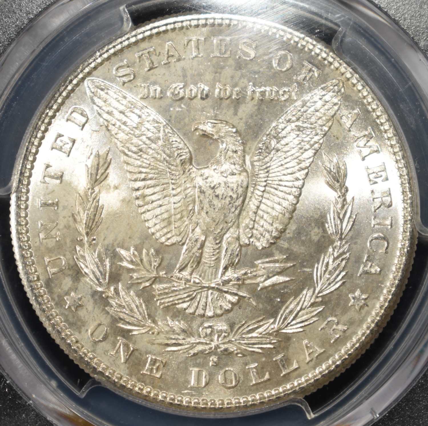 1881-S MORGAN DOLLAR PCGS MS-63