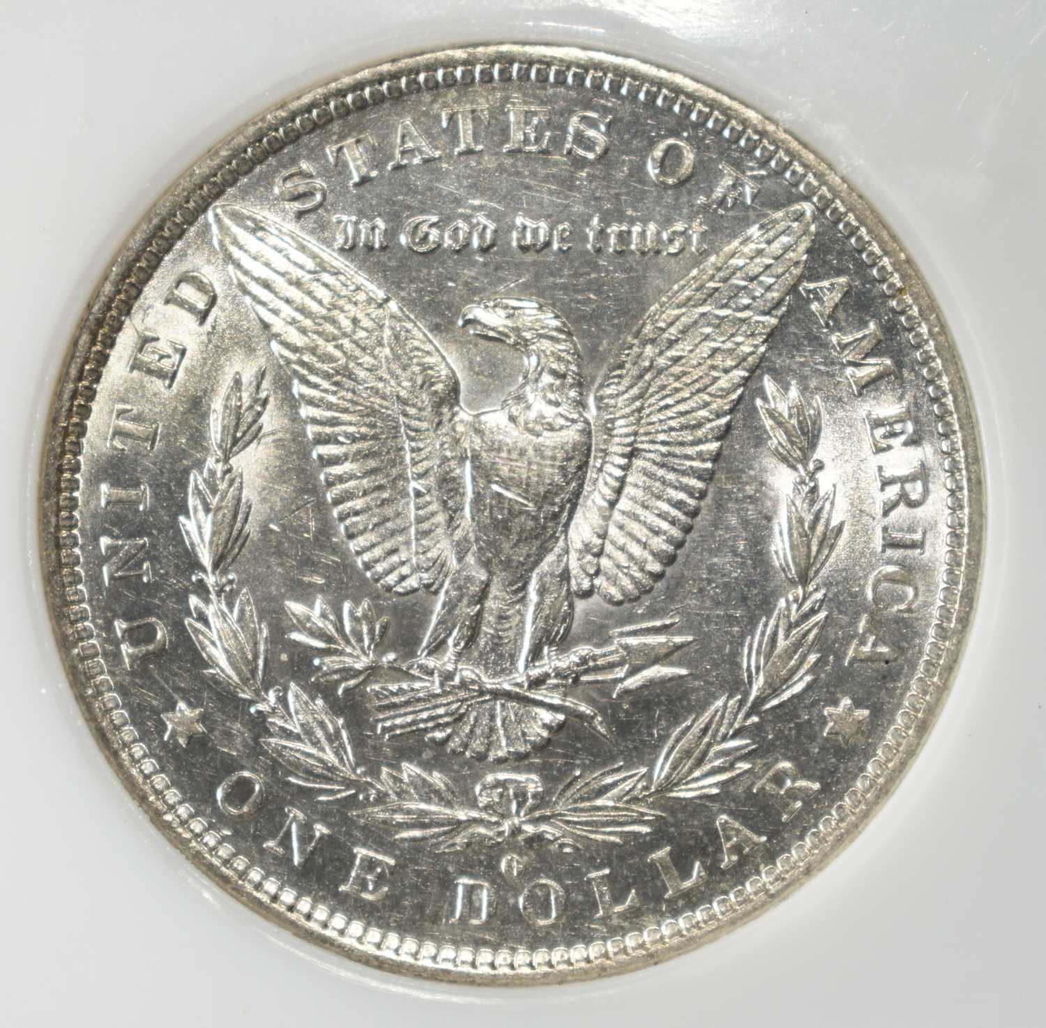 1882-O/S MORGAN DOLLAR PCI CH AU