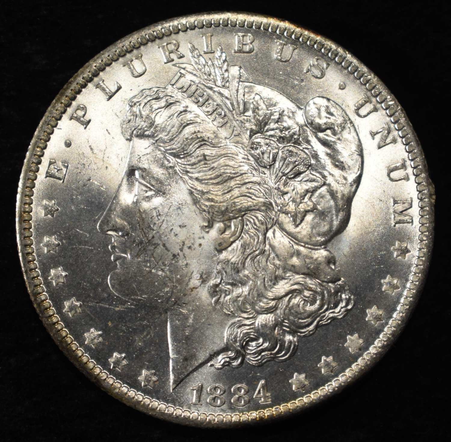 1884-O MORGAN DOLLAR BU