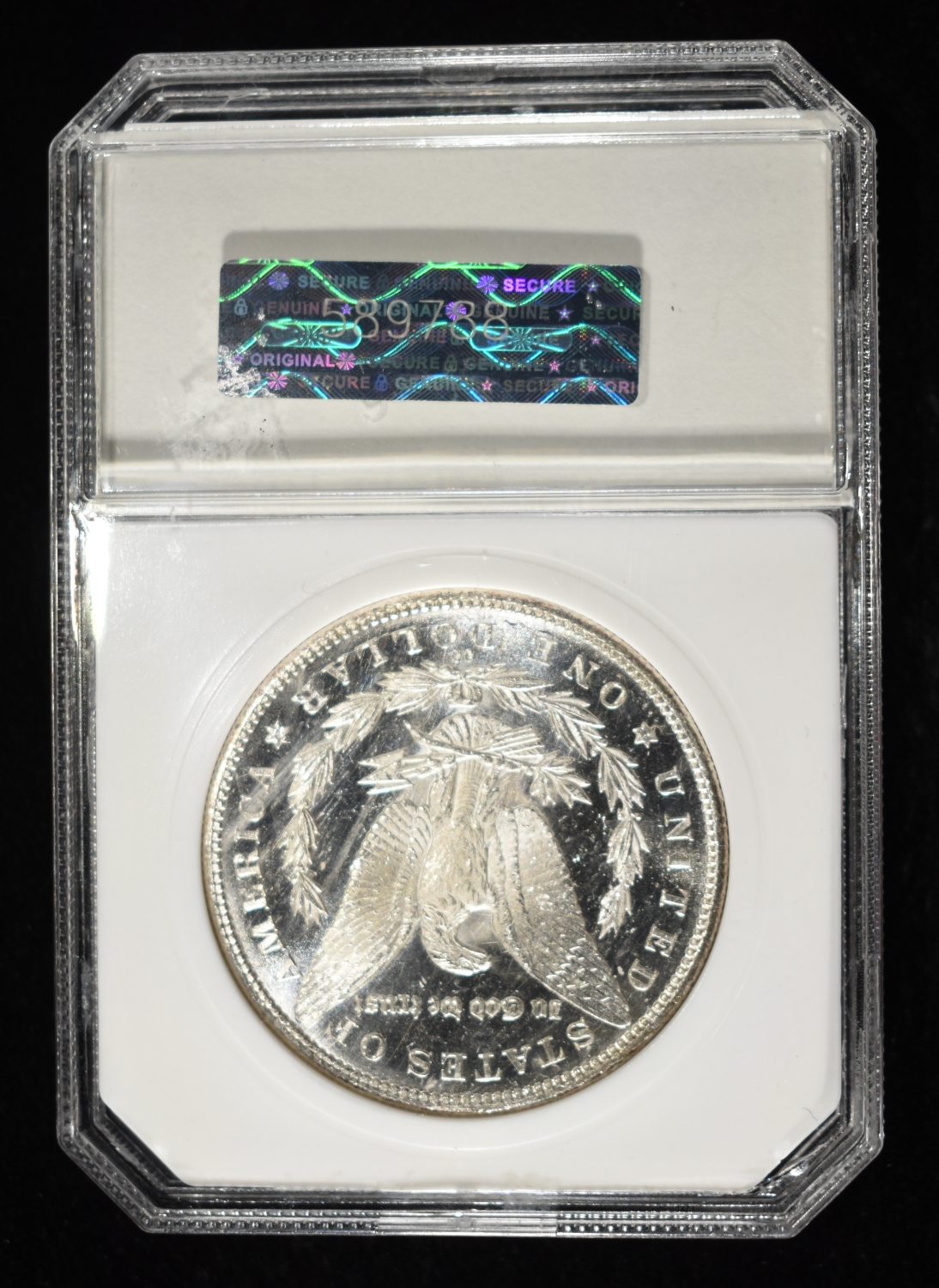 1884-CC MORGAN DOLLAR PCI SUPERB GEM BU DMPL