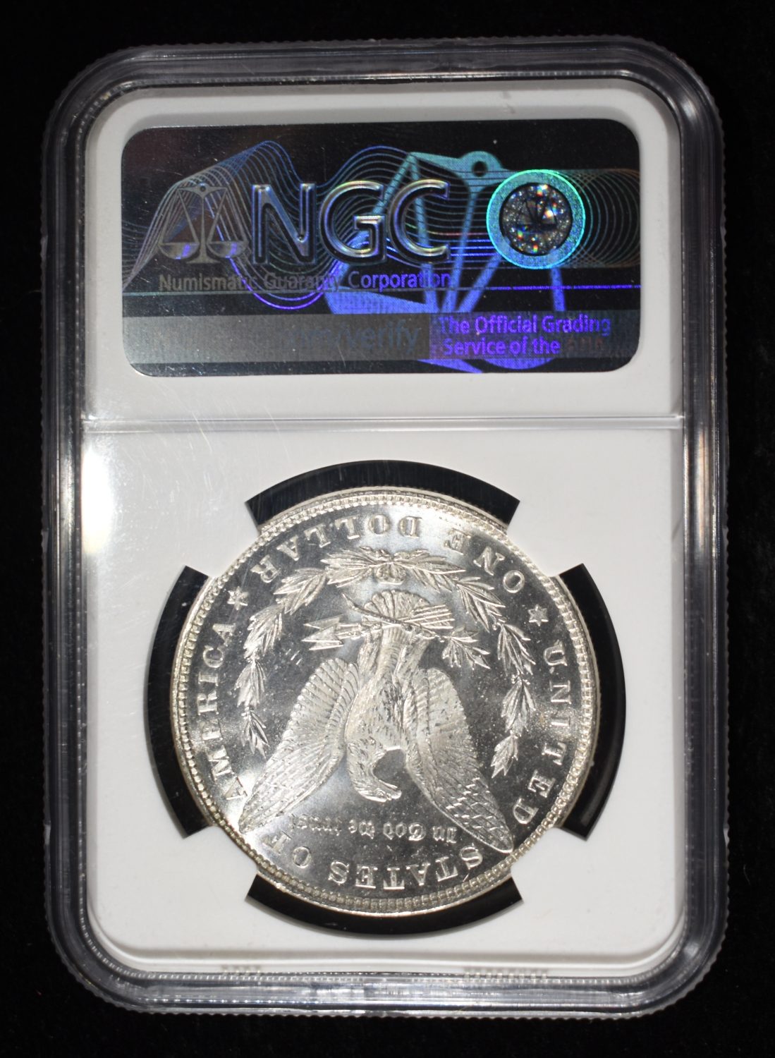 1885 MORGAN DOLLAR NGC MS63PL