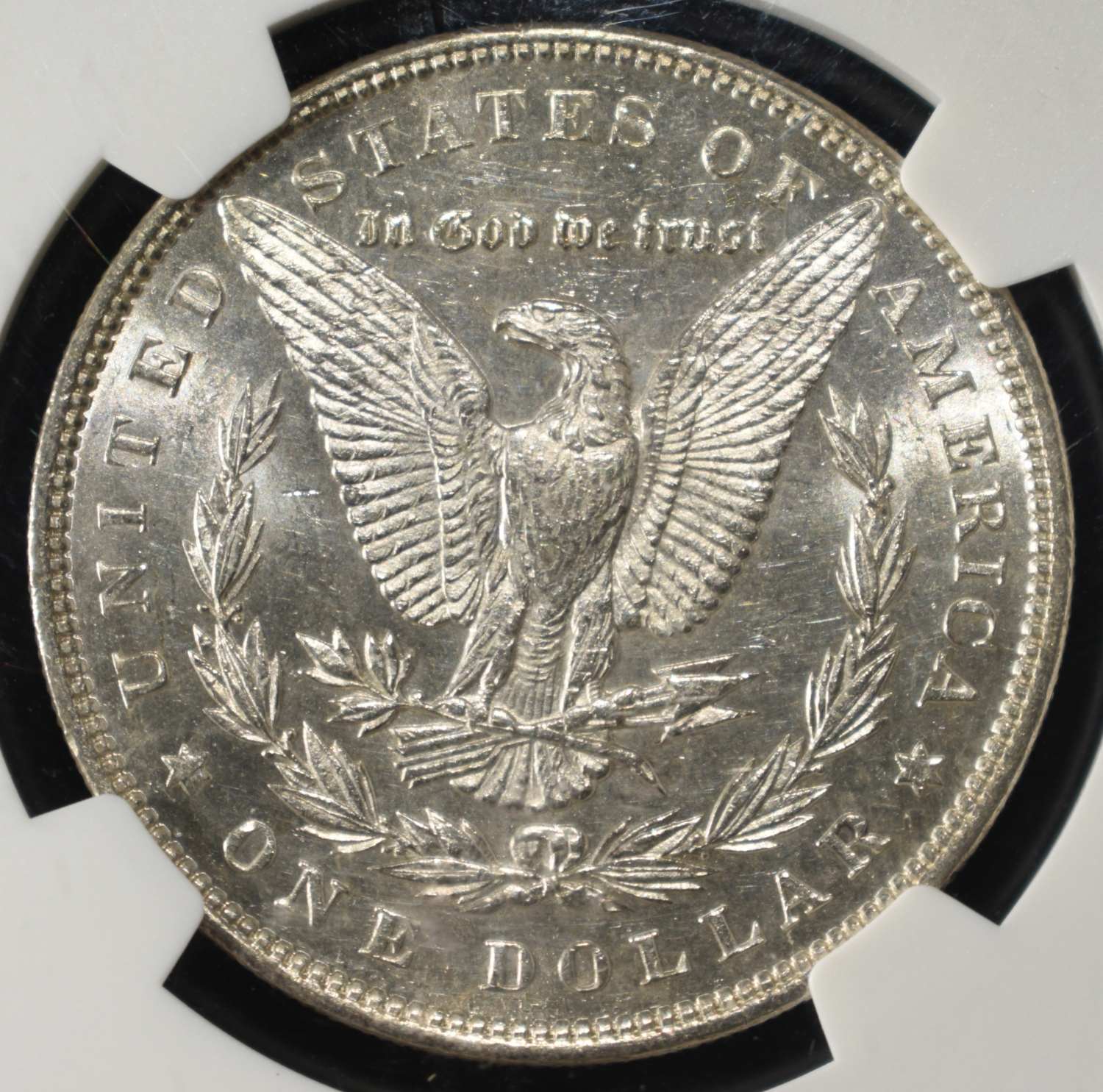 1889 MORGAN DOLLAR NGC MS62