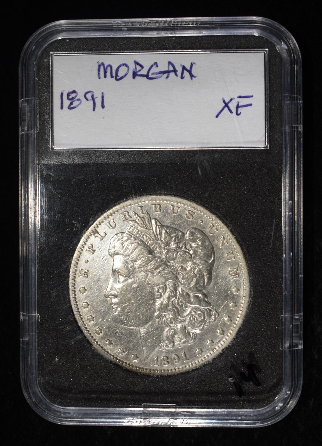 1891 MORGAN DOLLAR XF