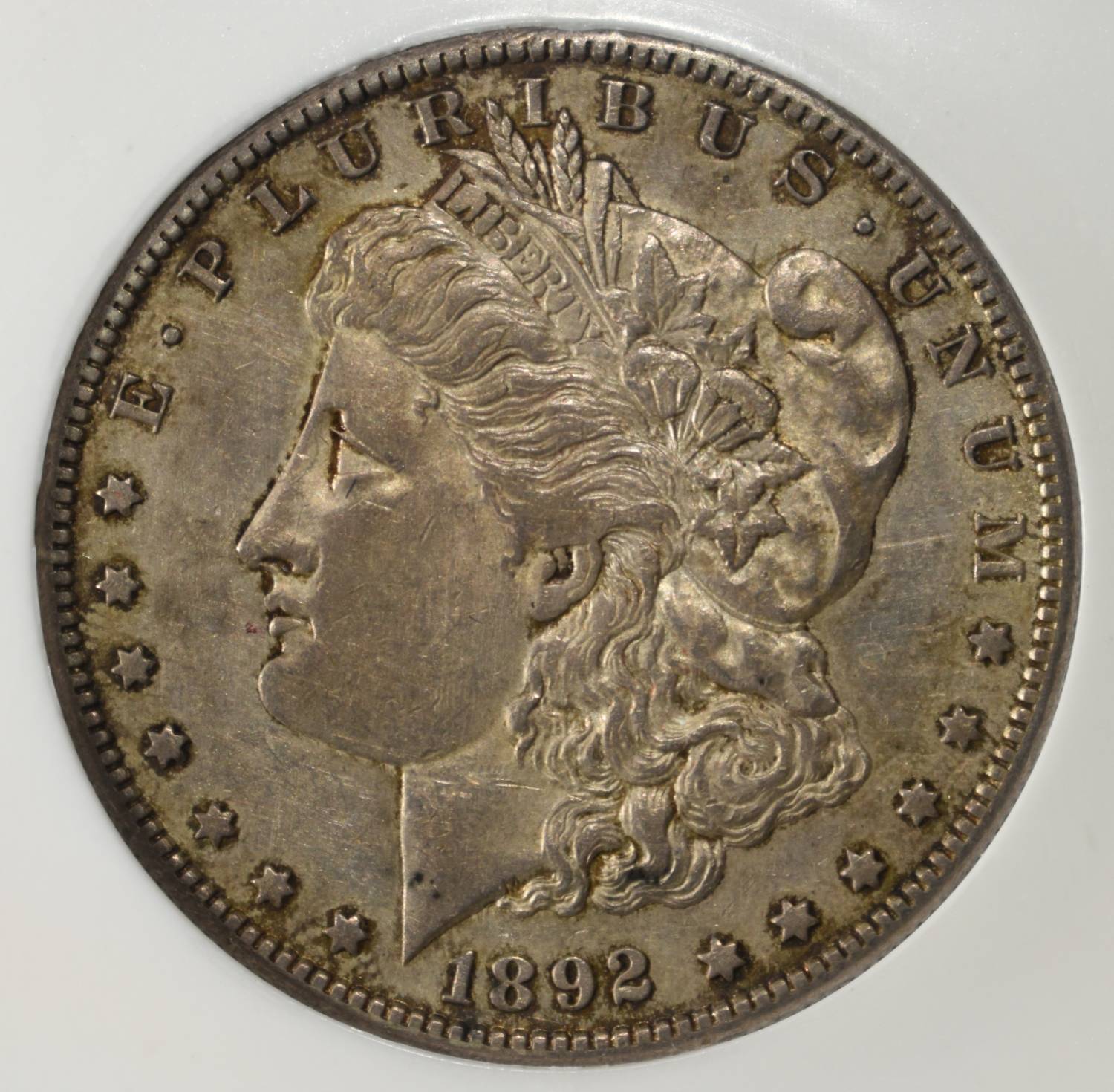 1892-S MORGAN DOLLAR AU/BU