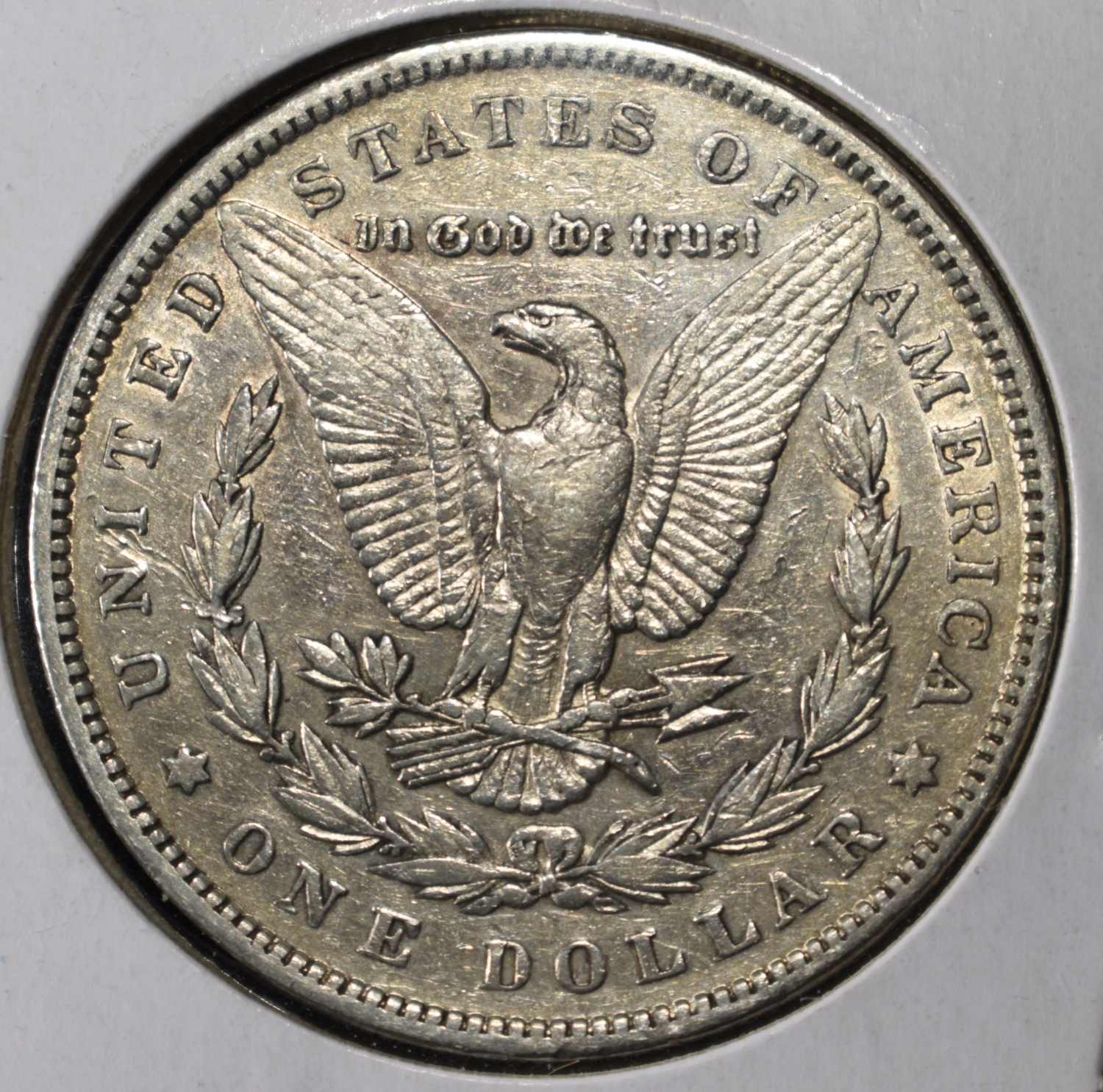 1893 MORGAN DOLLAR AU