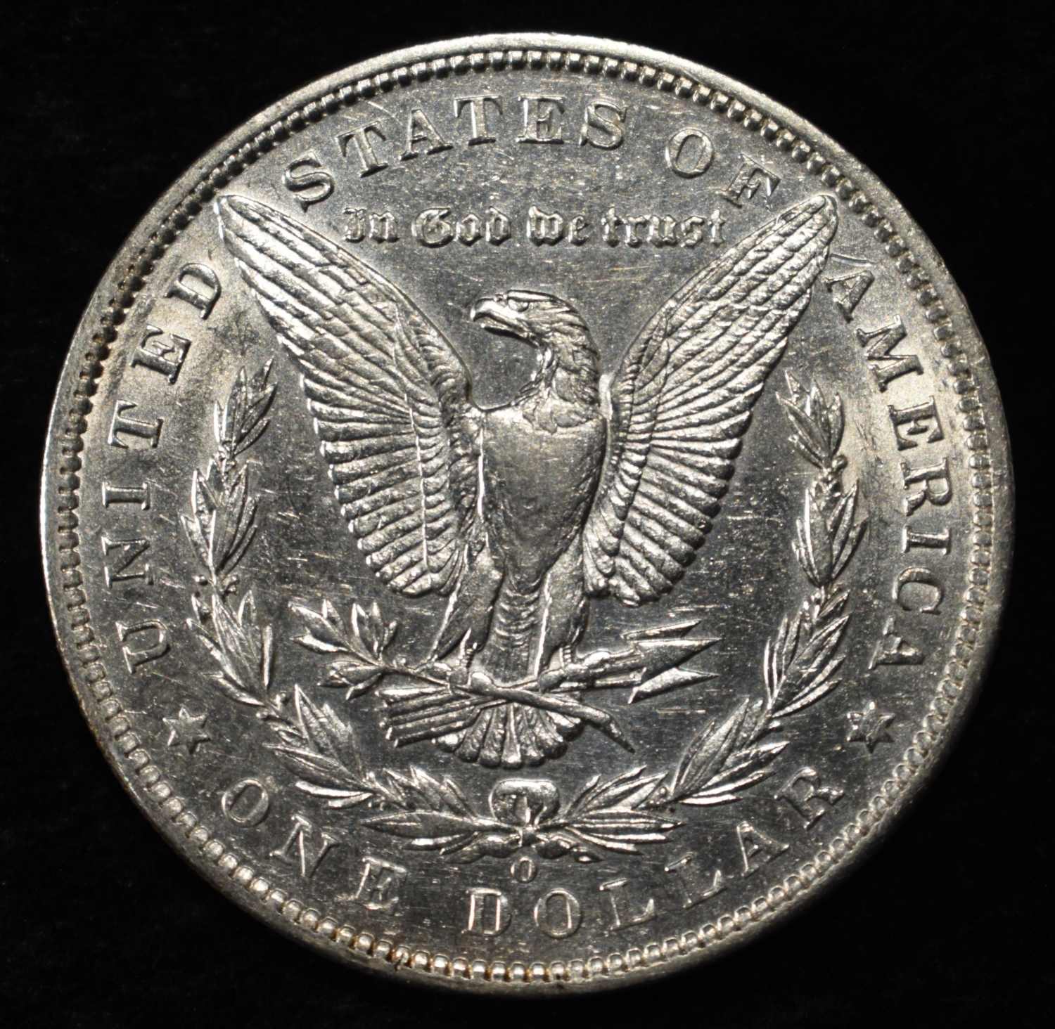 1893-O MORGAN DOLLAR CH AU/UNC
