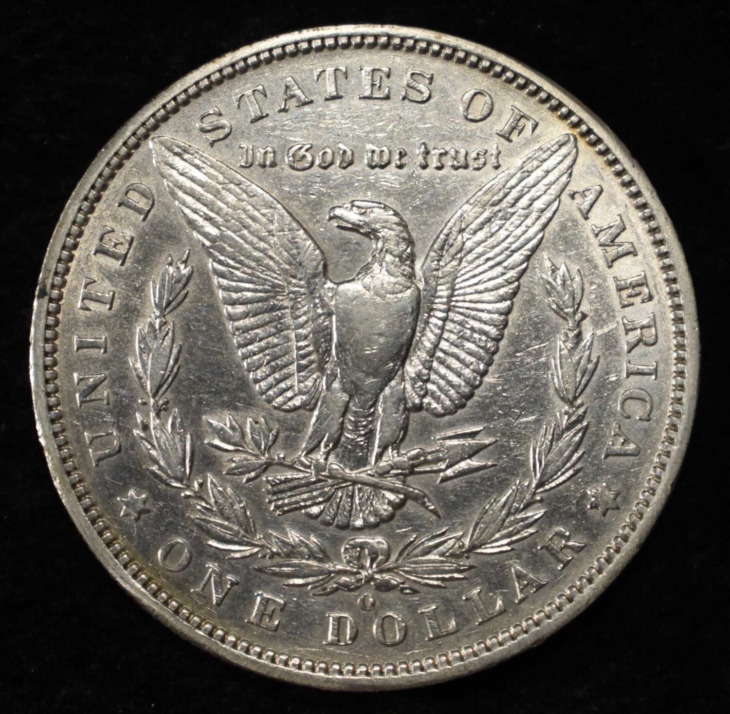 1895-O MORGAN DOLLAR CH AU