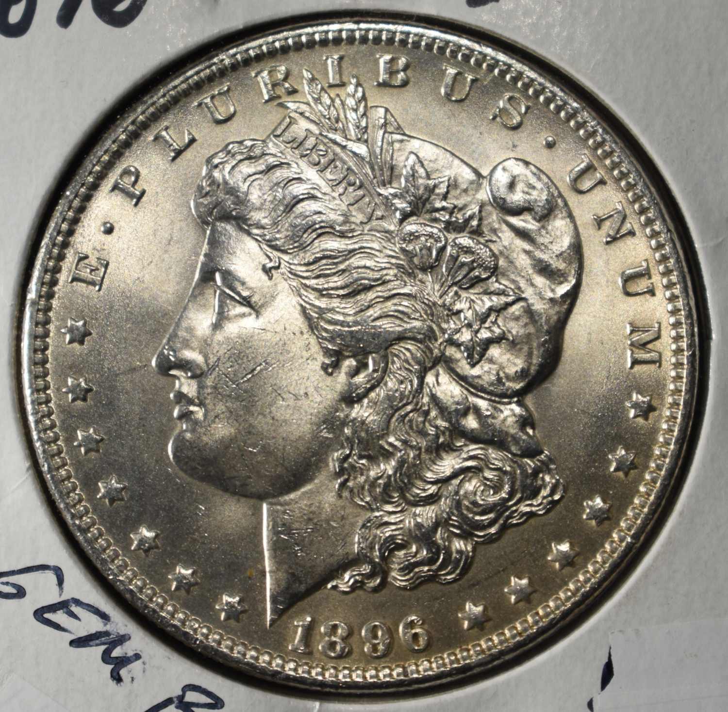 1896 MORGAN DOLALR GEM BU