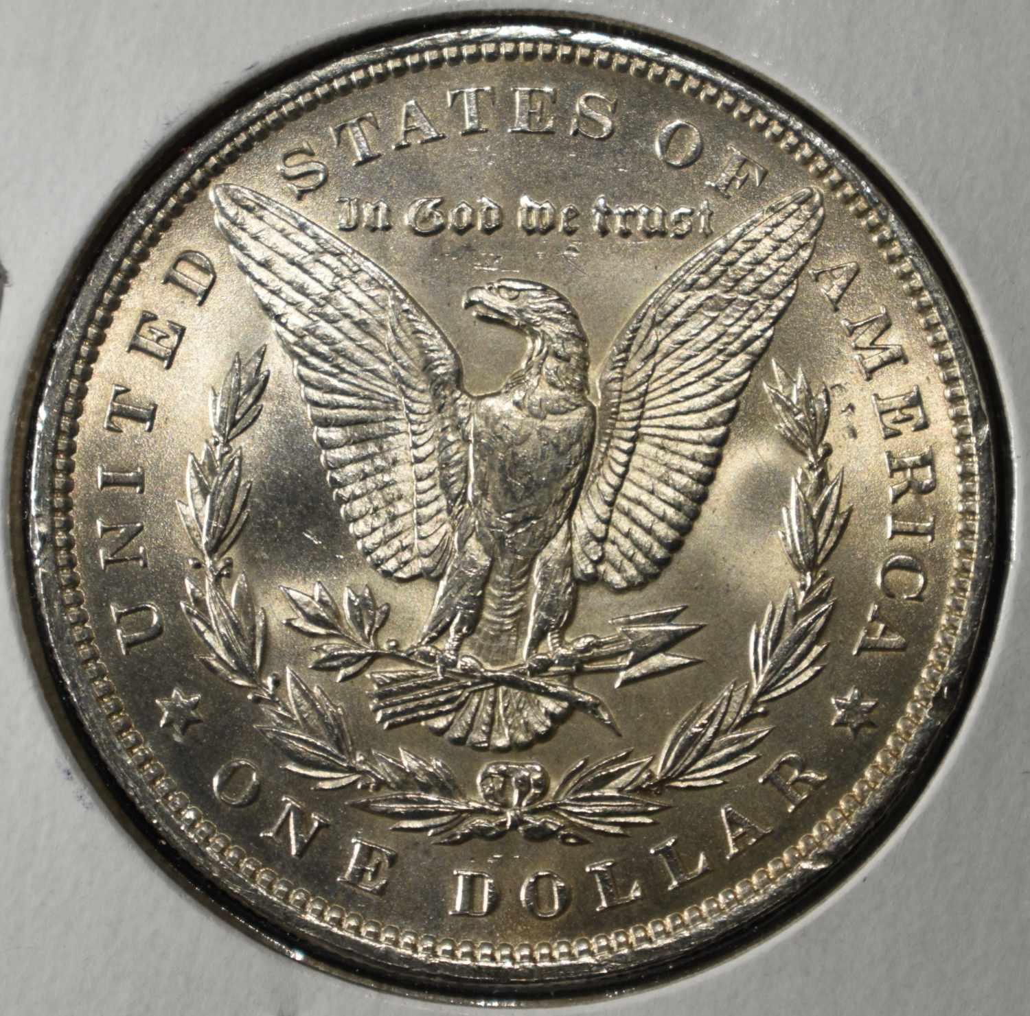 1896 MORGAN DOLALR GEM BU