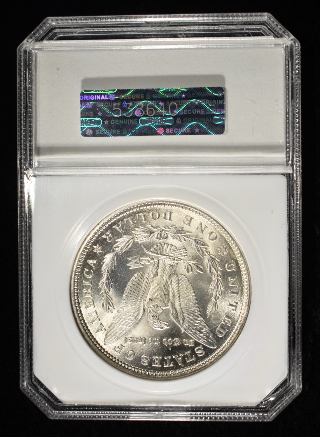 1921 MORGAN DOLLAR PCI SUPERB GEM BU