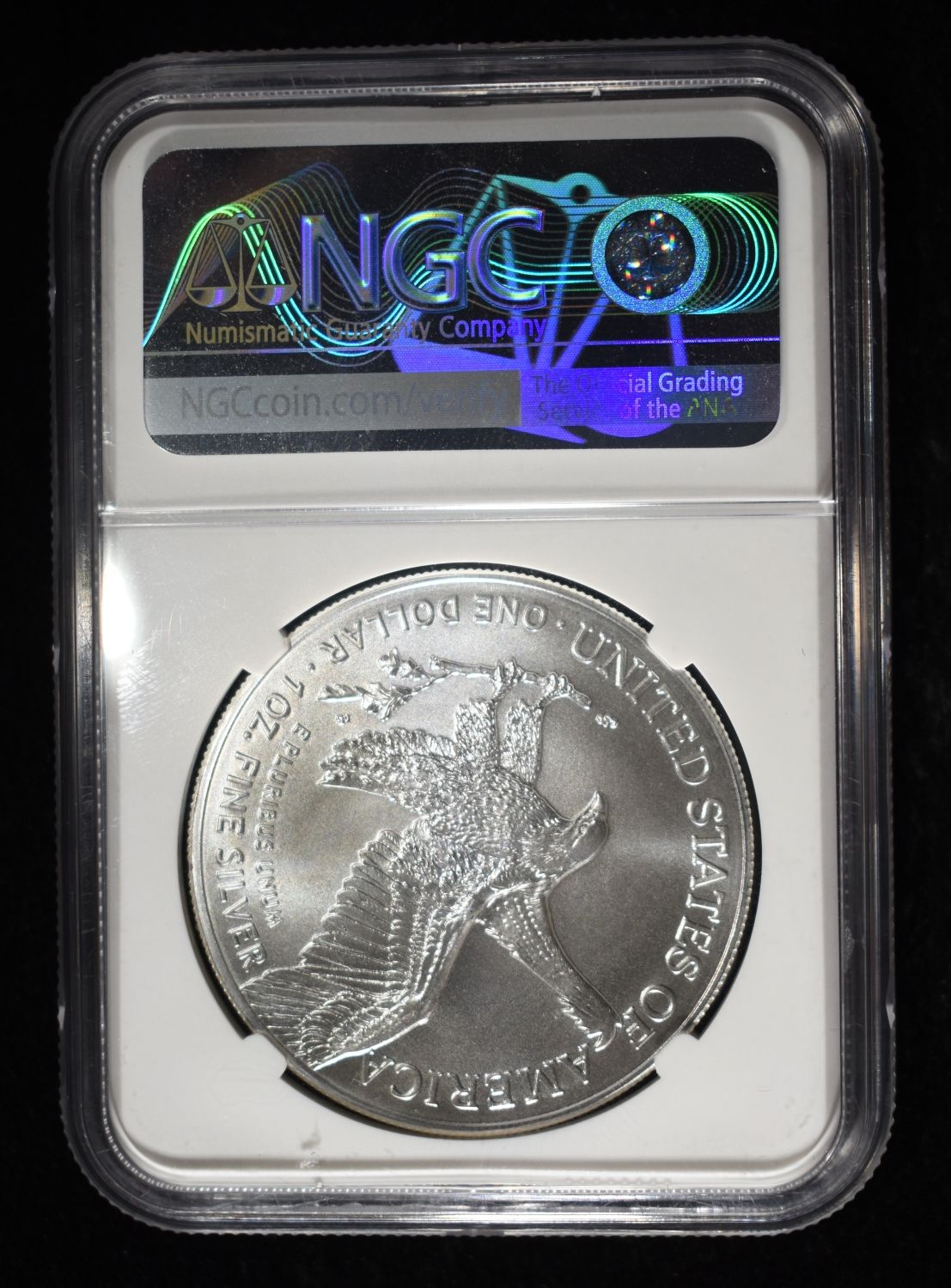 2023 AMERICAN SILVER EAGLE NGC MS70 FDI