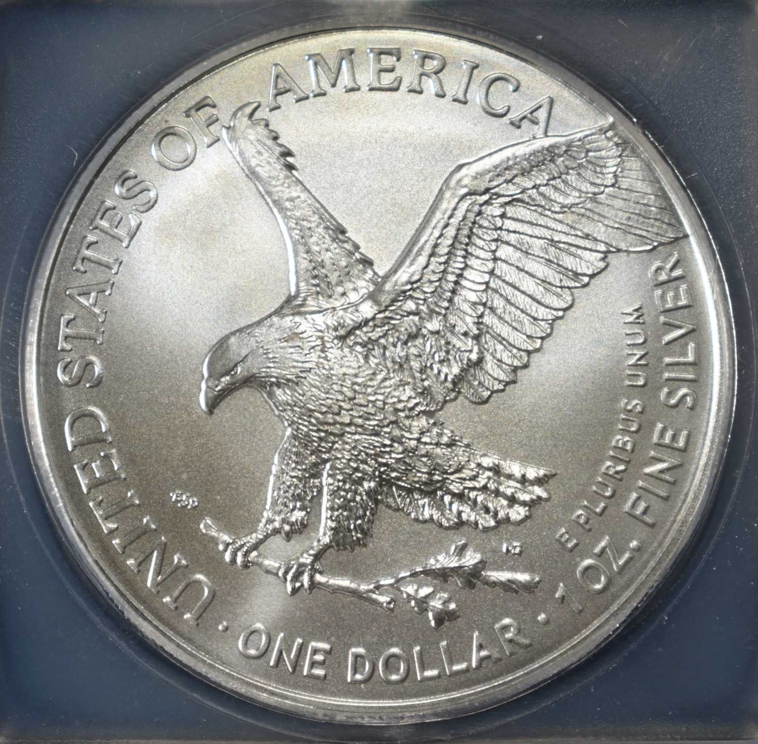 2024 AMERICAN SILVER EAGLE ICG MS70