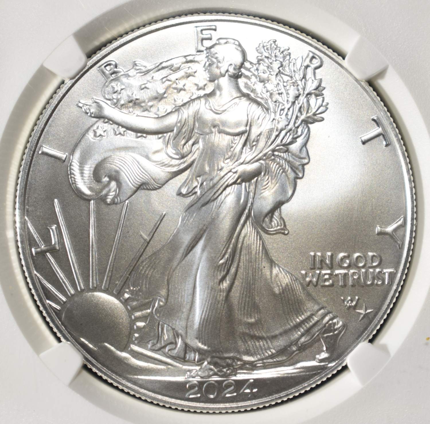 2024 (P) AMERICAN SILVER EAGLE ER NGC MS70 SP