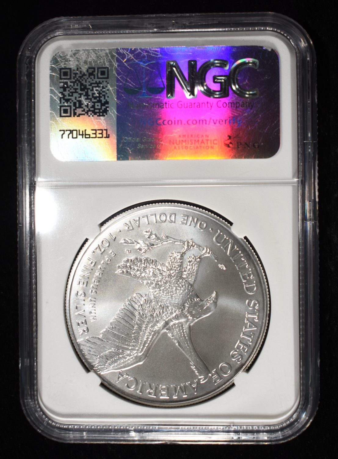 2024 (P) AMERICAN SILVER EAGLE ER NGC MS70 SP