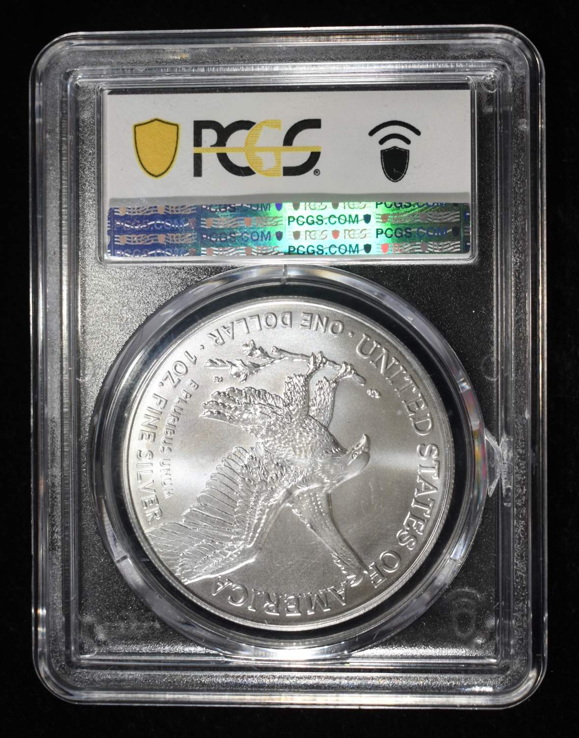 2025 AMERICAN SILVER EAGLE PCGS MS70 FA