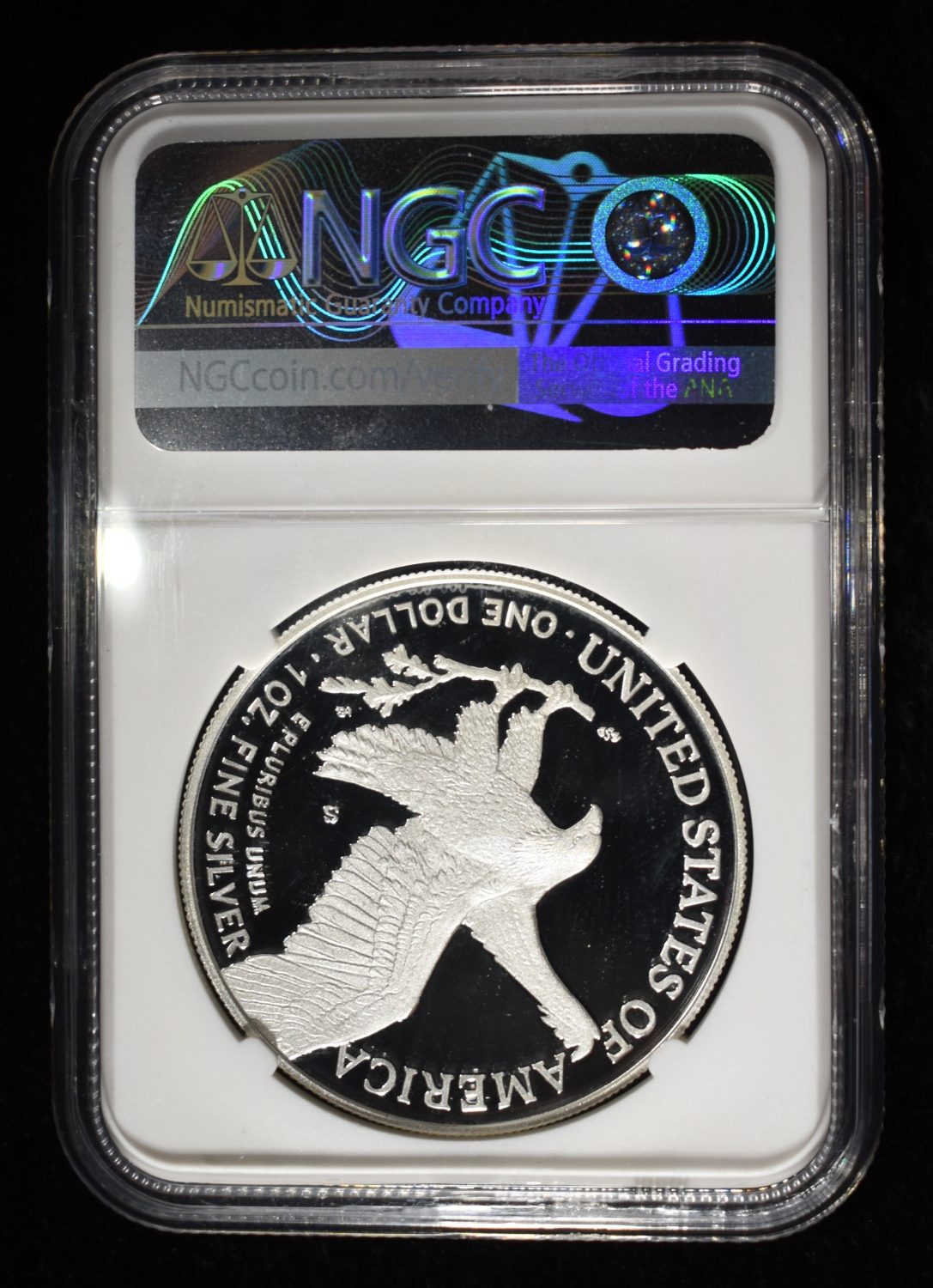 2025-S AMERICAN SILVER EAGLE NGC PF70 UCAM